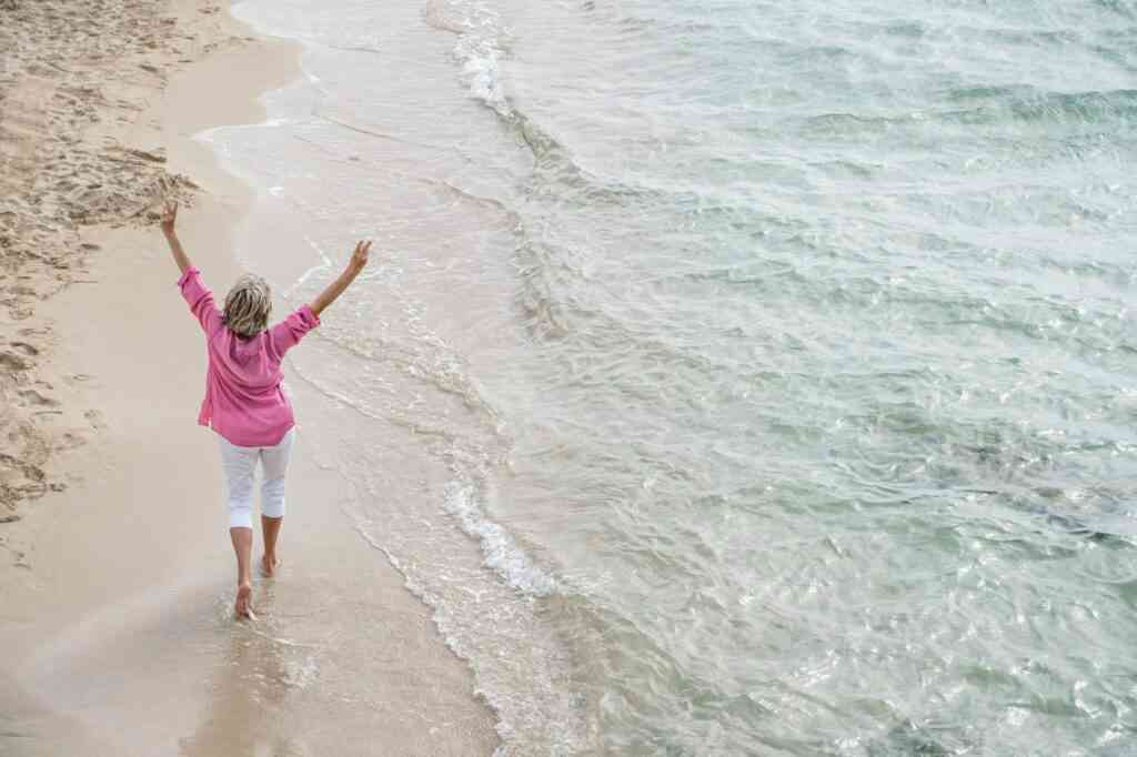 Lady on Beach
